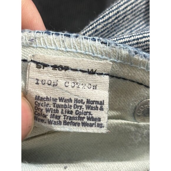 Levi's Jeans 505 Orange Tag Men's W38 L30 Riveted Cotton 1986 VTG 20505-0217 - Picture 5 of 14